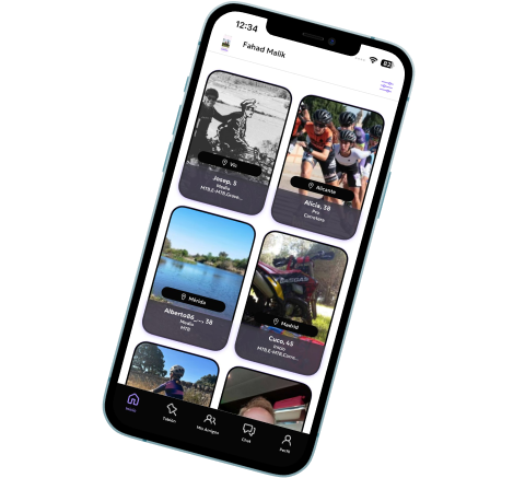 Find cycling partners